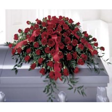 Dearly Departed Casket Spray